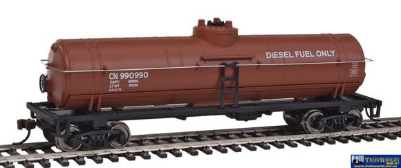 Wal-1445 Walthers-Trainline 40 Canadian National Tank Car Ho Scale Rolling Stock