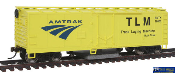 Wal-1480 Walthers-Trainline Track Cleaning Boxcar - Amtrak Ho Scale Rolling Stock