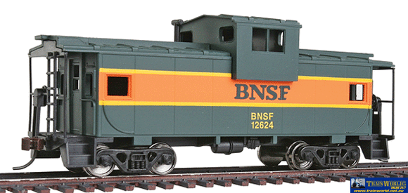 Wal-1520 Walthers-Trainline Wide Vision Burlington Northern Caboose Ho Scale Rolling Stock