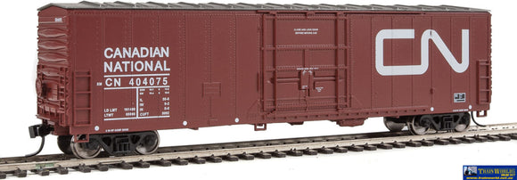 Wal-2050 Walthers-Mainline 50 Fge Insulated Box Car #404075 Canadian National Ho Scale Rolling Stock