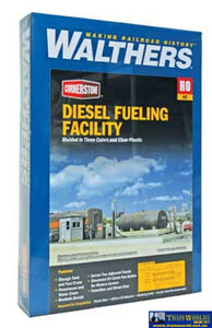 Wal-2908Z Walthers Cornerstone Kit Diesel Fueling Facility Ho Scale Structures