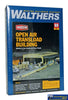 Wal-2918 Walthers Cornerstone Kit Open Air Transload Building Ho Scale Structures