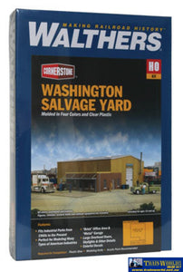 Wal-2928Z Walthers Cornerstone Kit Washington Salvage Ho Scale Structures