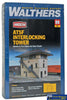 Wal-2983 Walthers Cornerstone Kit Atsf Interlocking Tower Ho Scale Structures