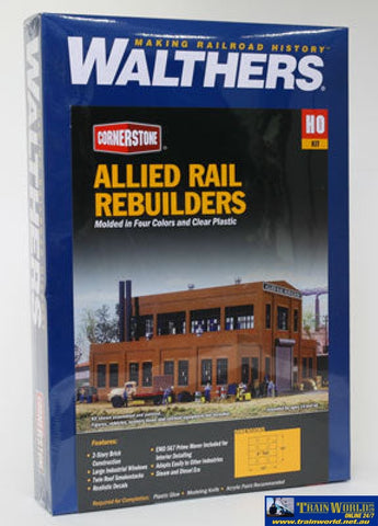 Wal-3016 Walthers Cornerstone Kit Allied Rail Builders Ho Scale Structures