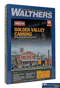 Wal-3018 Walthers Cornerstone Kit Golden Valley Canning Co Ho Scale Structures