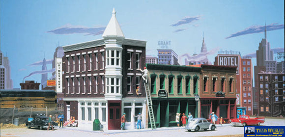 WAL 3029 Walthers Cornerstone Kit Merchant’s Row II HO Scale Structures