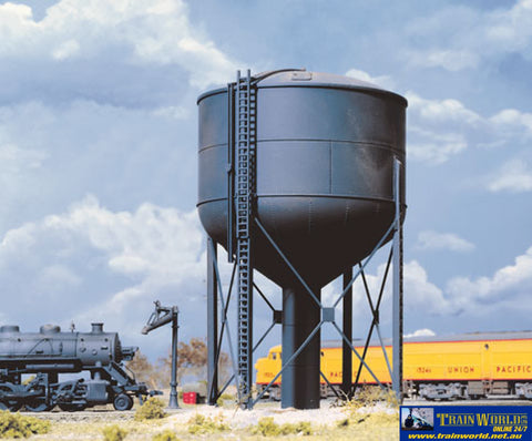 WAL 3043 Walthers Cornerstone Kit Steel Water Tower HO Scale Structures