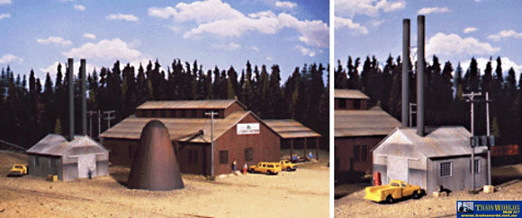 WAL 3058 Walthers Cornerstone Kit Mountain Lumber Company Sawmill HO Scale Structures