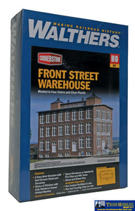 Wal-3069 Walthers Cornerstone Kit Front Street Warehouse Ho Scale Structures