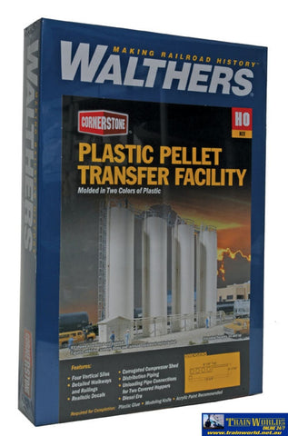 Wal-3081 Walthers Cornerstone Kit Plastic Transfer Facility Ho Scale Structures