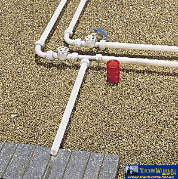 Wal-3105 Walthers Cornerstone Kit Piping Ho Scale Structures
