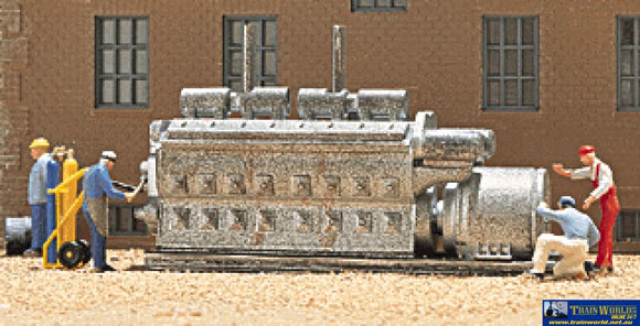 Wal-3119 Walthers Cornerstone Kit Emd Prime Mover Ho Scale Structures