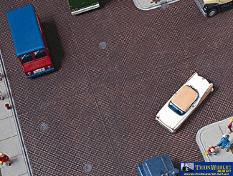 Wal-3139 Walthers Cornerstone Kit Brick Street System Ho Scale Structures