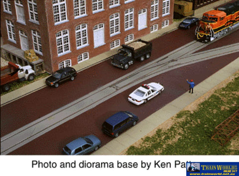 Wal-3140 Walthers Cornerstone Kit Street Track Insert Set Ho Scale Structures