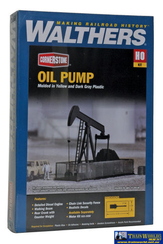Wal-3170 Walthers Cornerstone Kit Walking Beam-Horse Head Oil Pump Ho Scale Structures