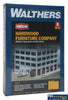 Wal-3232 Walthers Cornerstone Kit Hardwood Furniture Company N Scale Structures
