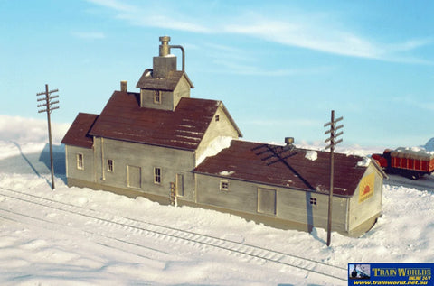 Wal-3239 Walthers Cornerstone Kit Sunrise Feed Mill N Scale Structures