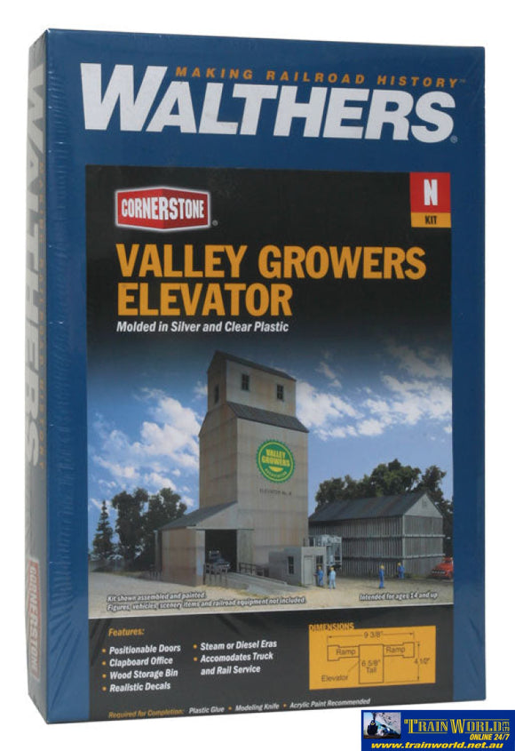 Wal-3251 Walthers Cornerstone Kit Valley Growers Association N Scale Structures