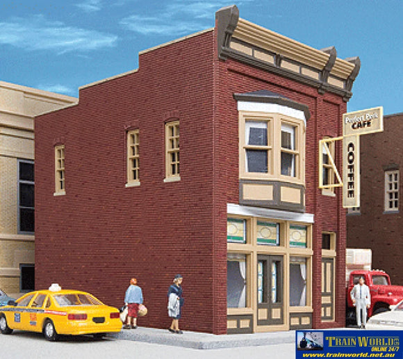 WAL 3468 Walthers Cornerstone Kit Perfect Perk Cafe HO Scale Structures
