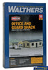Wal-3517 Walthers Cornerstone Kit Office & Guard Shack Ho Scale Structures