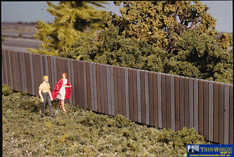 Wal-3521 Walthers Cornerstone Kit Wood Fence Ho Scale Scenery