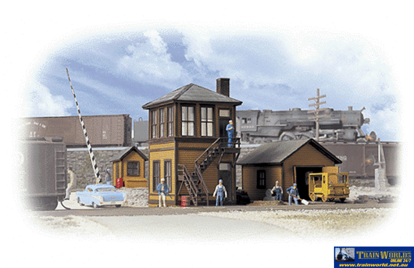 Wal-3530 Walthers Cornerstone Kit Trackside Structures Set Ho Scale