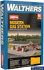 Wal-3537 Walthers Cornerstone Kit Modern Gas Station Ho Scale Structures