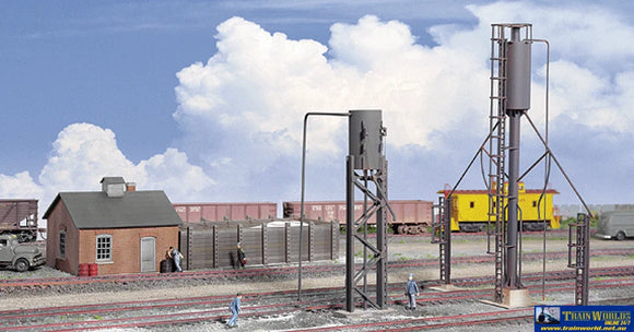 Wal-3813 Walthers Cornerstone Kit Sanding Tower & Drying House N Scale Structures
