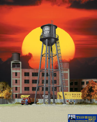 WAL-3832 Walthers Cornerstone Kit City Water Tower N Scale Structures