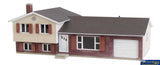 Wal-3840 Walthers Cornerstone Kit Split Level House N Scale Structures
