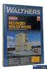 Wal-3901 Walthers Cornerstone Kit Recovery Boiler House - Superior Paper Ho Scale Structures