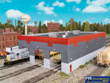 WAL-3908Z Walthers Cornerstone Kit Modern Diesel Shop HO Scale - Structures