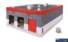 WAL-3908Z Walthers Cornerstone Kit Modern Diesel Shop HO Scale - Structures