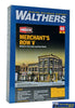 Wal-4041 Walthers Cornerstone Kit Merchants Row V Ho Scale Structures