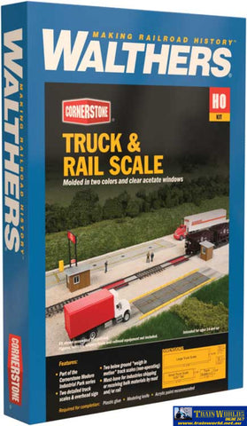 Wal-4068Z Walthers Cornerstone Kit Truck & Rail Scale Ho Structures