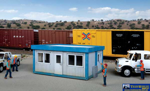 Wal-4078 Walthers Cornerstone Kit Modern Yard Office Ho Scale Structures