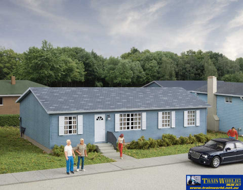 WAL-4150 Walthers Cornerstone Kit Modern Sectional House HO Scale Structures