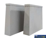 WAL 4552 Walthers Cornerstone Kit Double Track Railroad Bridge Concrete Pier 2 Pack HO Scale Structures