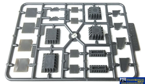 WAL 4559 Walthers Cornerstone Kit Bridge Shoes and Adapters Assortment HO Scale Structures