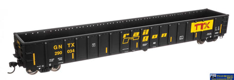 WAL-6447 Walthers-Mainline 68’ RAILGON Gondola GNTX #290034 HO Scale Rolling Stock