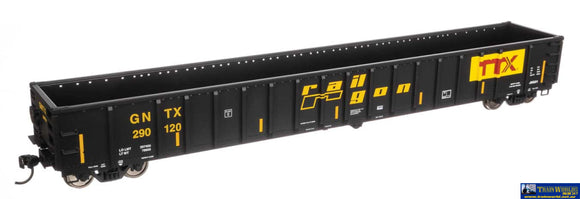 WAL-6450 Walthers-Mainline 68’ RAILGON Gondola GNTX #290120 HO Scale Rolling Stock