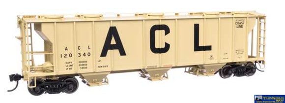 Wal-7038 Walthers-Mainline 50’ Pullman-Standard Ps-2 2893 3-Bay Covered Hopper - Ready To Run Ho