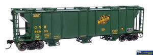 Wal-7046 Walthers-Mainline 50’ Pullman-Standard Ps-2 2893 3-Bay Covered Hopper - Ready To Run Ho