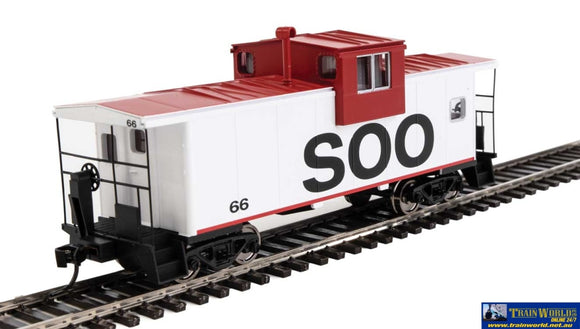 Wal-8720 Walthers-Mainline International Extended Wide-Vision Caboose Ho Scale Rolling Stock