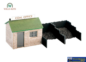 Wil-Ss15 Wills Kits Ss15 Coal Yard & Hut (Footprint: 122Mm X 50Mm) Oo-Scale Structures