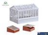 Wil-Ss20 Wills Kits Ss20 Glasshouse & Cold Frames (Glass House Footprint: 56Mm X 41Mm 26Mm X25Mm)
