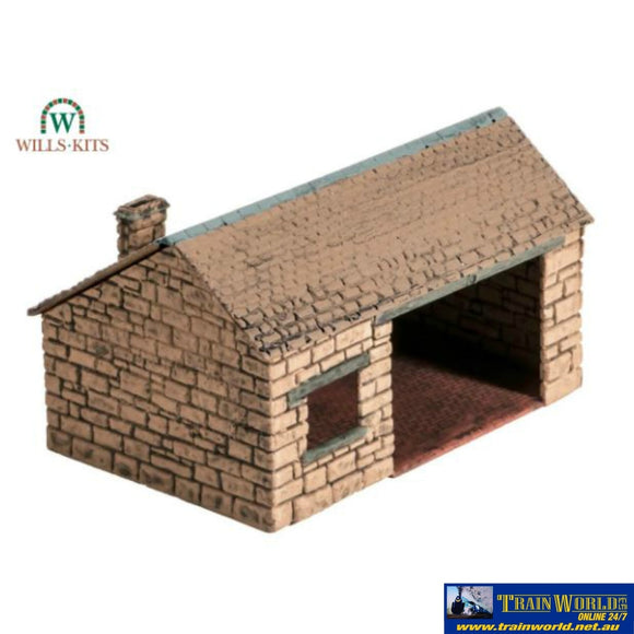 Wil-Ss31 Wills Kits Ss31 Village-Forge Footprint: 84Mm X 55Mm Oo-Scale Structures