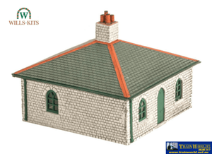 Wil-Ss39 Wills Kits Ss39 Crossing-Keepers Cottage Footprint: 98Mm X Oo-Scale Structures