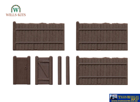 Wil-Ss41 Wills Kits Ss41 Feather-Edge Board-Fencing Includes Gates Length: 585Mm Oo-Scale Scenery